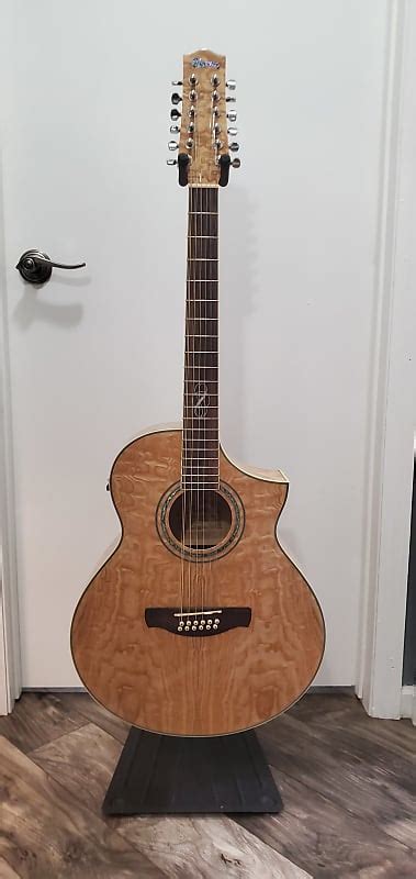 Ibanez Exotic Wood Series Ew2012asent 12 String Ae Guitar Reverb