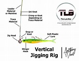 Vertical Jigging Rig Diagram | Lure Fishing Technique | The Lure Box