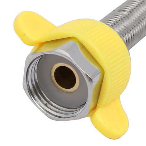 F12 G12 304 Stainless Steel Toilet Connector Water Supply Hose