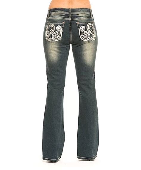 Love This Red By Rose Royce Onyx Penny Bootcut Jeans Women By Red By