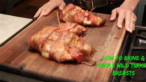 brine and smoke wild turkey breast with stacy harris on sporting chef tv youtube