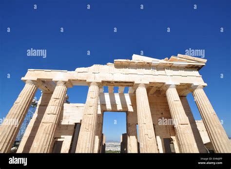 Erechtheum Acropolis Athens Greece Stock Photo Alamy