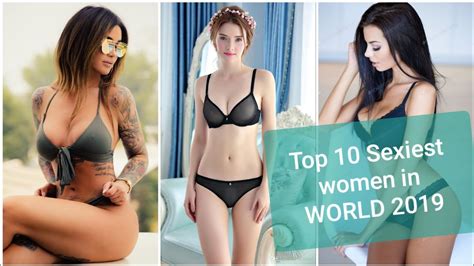 Top 10 Sexiest Women In The World Right Now Youtube
