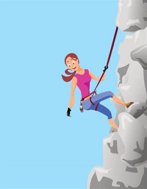 Royalty Free Rock Wall Climbing Clip Art Vector Images And Illustrations