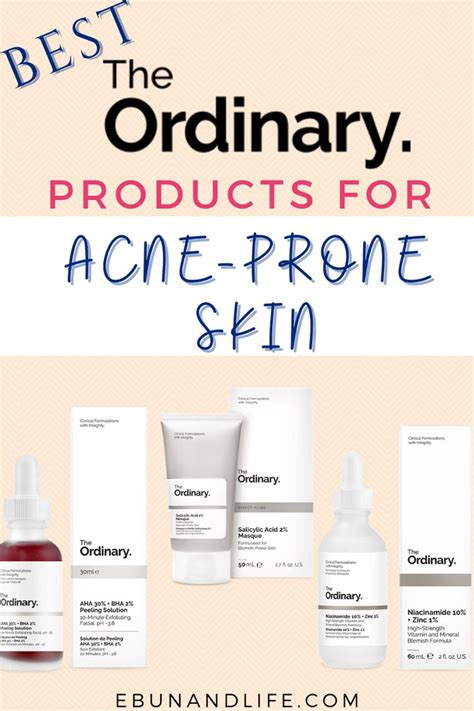 the ordinary skin routine for acne beauty and health