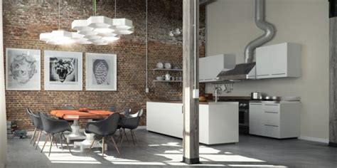 Brick Wall Studio Apartment Inspiration