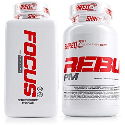 Shredz Limitless Supplement Stack For Men Rebuild Pm Focus Boost Focus During The Day Sleep