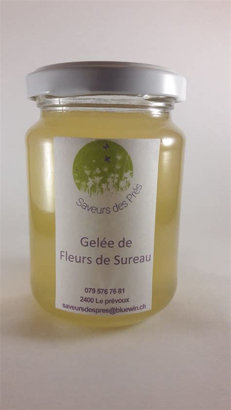 Gelée de Fleurs de Sureau Saveurs des Prés