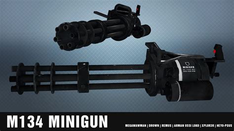 M134 Minigun P90 Ds Servers