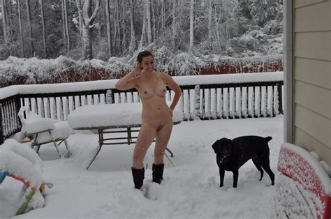 Snow Winter Freezing Canidae Porn Pic Eporner