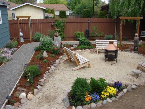 You can look to your neighbors as to what level of landscape is common to your area. Backyard Ideas on a Budget