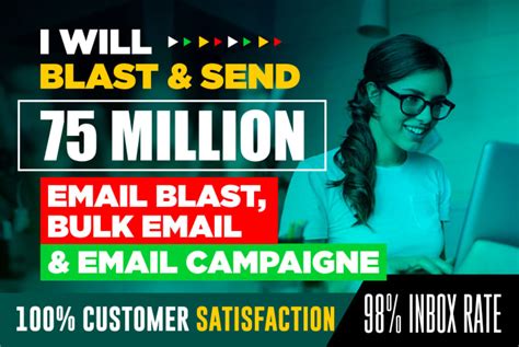 Send 75000000 Bulk Emails Email Blast Email Campaign By Shieldwsolution