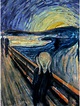 Scream on a Starry Night Painting by Vincent van Gogh