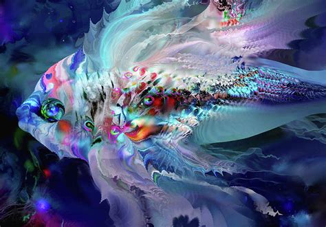 Magical Fish 9 Digital Art By Natalia Rudzina