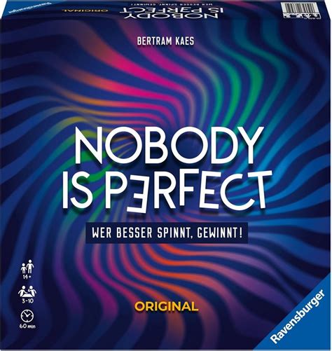 Man braucht kein schreibzeug, 2. Ravensburger Spiel, »Nobody is Perfect, Original« | OTTO