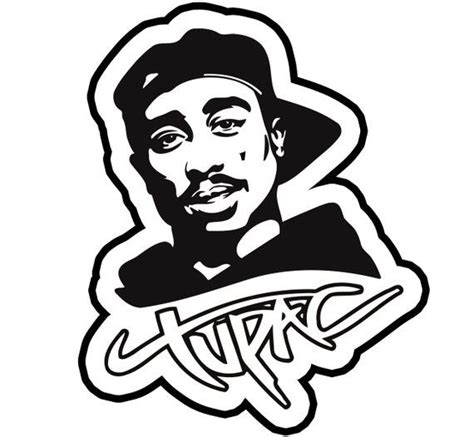 2pac 2pac Svg Rapper Rapper Svg Tupac Tupac Svg Tupac Etsy In 2022