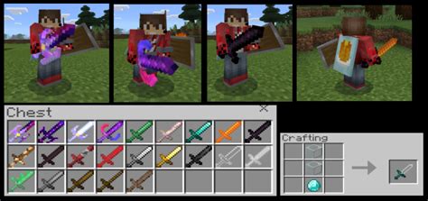 Any version pc 1.8.9 pc 1.8 pc 1.17 pc 1.16.5. More Swords Addon | Minecraft PE Mods & Addons