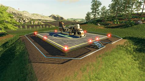 Hubschrauberlandeplatz V10 Fs19 Landwirtschafts Simulator 19 Mods