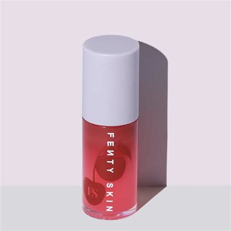 fenty beauty cherry treat conditioning strengthening lip oil cosmerge