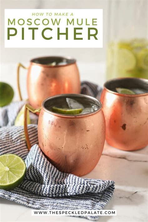 moscow mule recipe for a pitcher besto blog