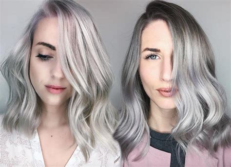 Silver Hair Trend 51 Cool Grey Hair Colors And Tips For