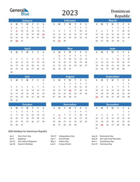 2023 Holidays Dominican Republic Get Calendar 2023 Update