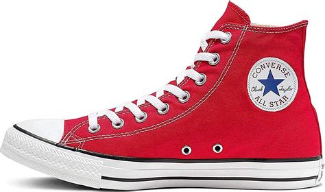 Converse Unisex Chuck Taylor All Star High Top Sneakers Men S Red Eu Buy Online At Best