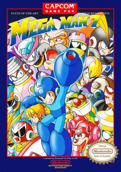 Megaman 7 Nes Style Cover By Gecko1993 On Deviantart