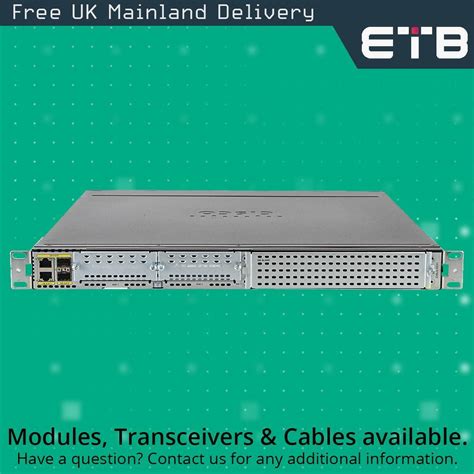 Cisco Isr4331k9 Integrated Services Router Grelly Uk