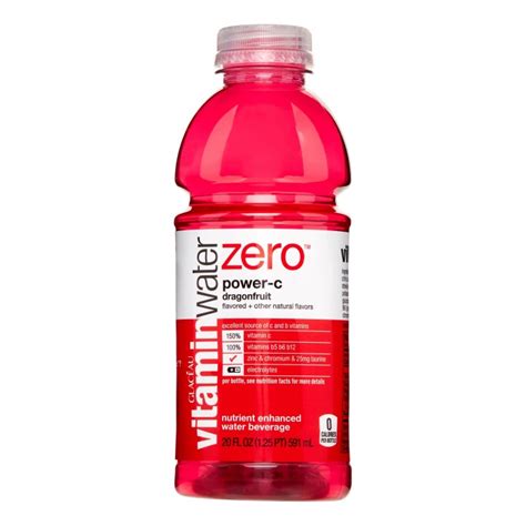 Vitamin Water Zero Dragon Fruit Nutrition Facts Blog Dandk