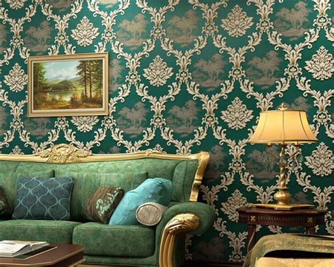 Beibehang European Style Retro Fashion Classic Wallpaper Personalized