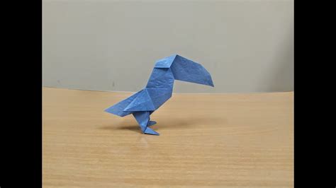 Origami Toucan Origami Bird How To Make Bird Youtube