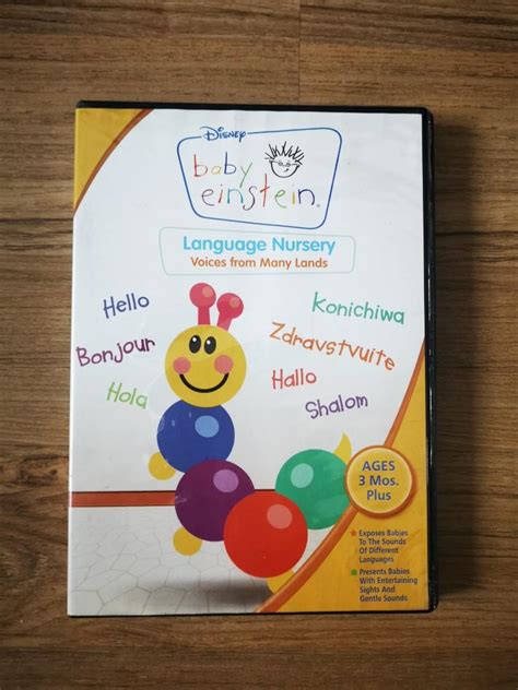 Baby Einstein Language Nursery Dvd Hobbies And Toys Music And Media Cds