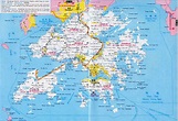 Maps of Hong Kong | Detailed map of Hong Kong in English | Tourist map ...