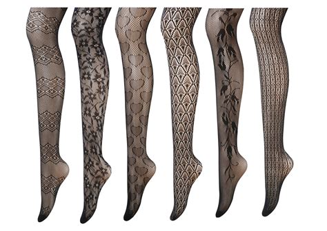 Buy Nude Rhinestone Fishnet Tights Nylon Stockings Pattern Tights
