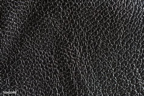 Black Rough Leather Textured Background Free Image By