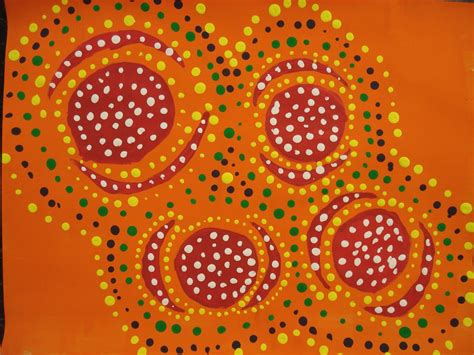 Mrs Clements Art Room Aboriginal Dot Painting