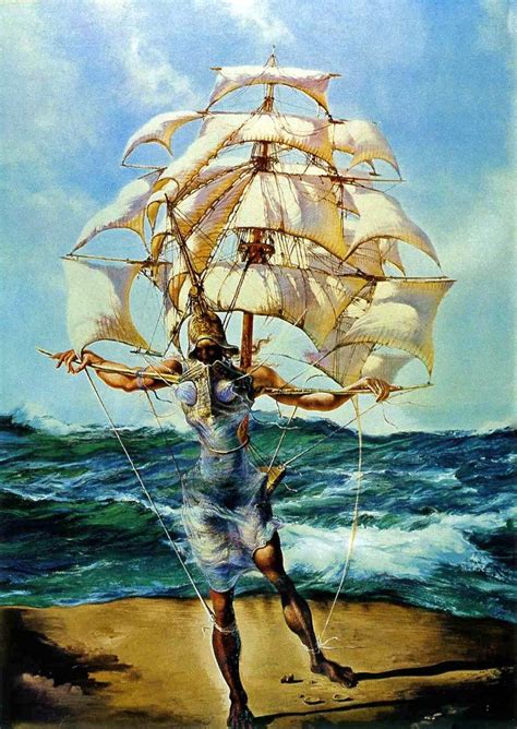 Salvador Dali The Ship 1942 1943 Arte De Salvador Dali