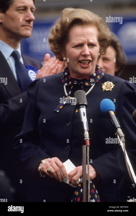 Mrs Margaret Thatcher General Election 1983 West Midlands Making A