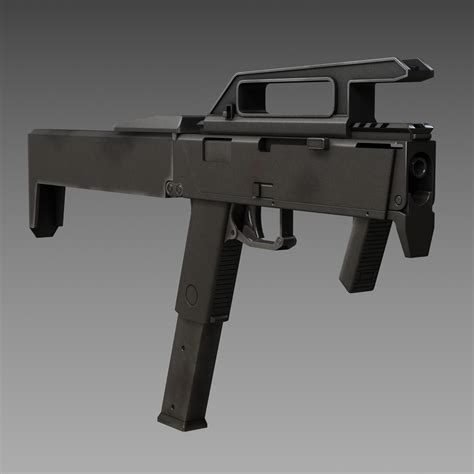 Magpul Fmg 9 Submachine Guns 3ds