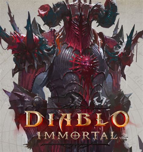 Artstation Diablo Immortal Bloodsworn Cosmetics