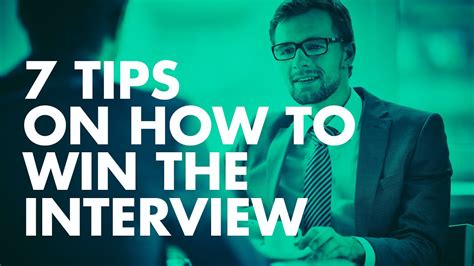 Win The Interview— Job Interview Tips Youtube