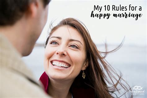 my 10 rules for a happy marriage newlywed survival