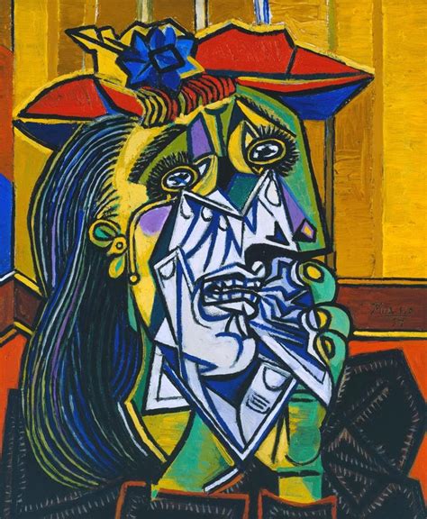 Appréciation D Une œuvre Femme Qui Pleure De Picasso 1937