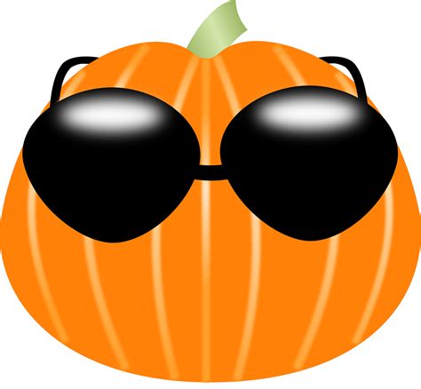 Pumpkin Sunglasses Halloween Free Vector Graphic On Pixabay