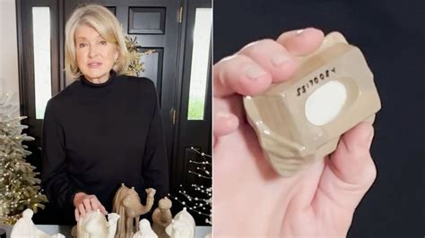 Martha Stewart Is Selling A Replica Of The Nativity Scene She Made In