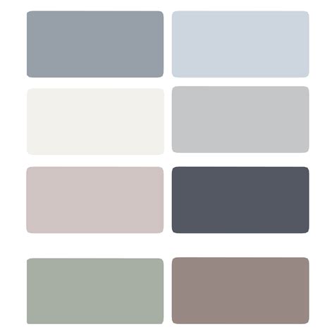 Greyish Paint Colors Watercolor Idea