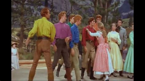 Seven Brides For Seven Brothers 1954 Barn Dance Hd Youtube