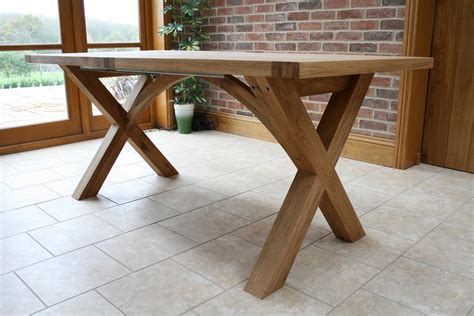 Cross Leg Dining Tables Extending X Leg Tables Oxbow Table