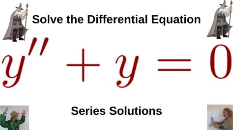 solving a differential equation with power series y y 0 youtube